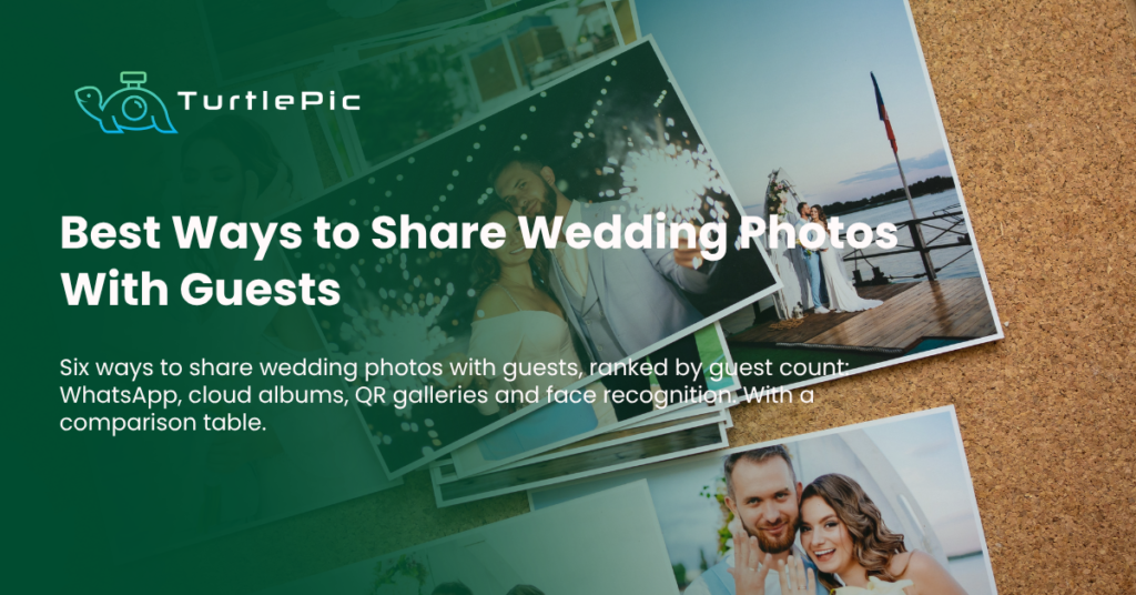 Best way to share weeding photos with guests