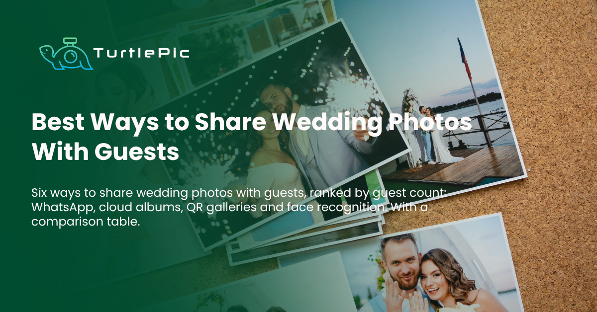 Best way to share weeding photos with guests